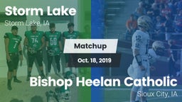 Matchup: Storm Lake vs. Bishop Heelan Catholic  2019
