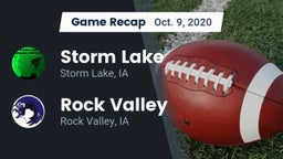 Recap: Storm Lake  vs. Rock Valley  2020