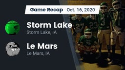 Recap: Storm Lake  vs. Le Mars  2020
