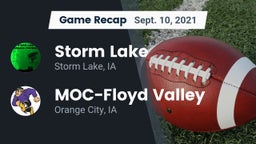 Recap: Storm Lake  vs. MOC-Floyd Valley  2021