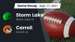 Recap: Storm Lake  vs. Carroll  2021
