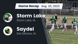 Recap: Storm Lake  vs. Saydel  2023