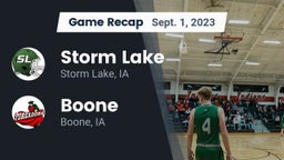 Recap: Storm Lake  vs. Boone  2023