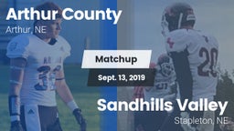 Matchup: Arthur County vs. Sandhills Valley 2019