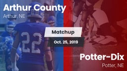 Matchup: Arthur County vs. Potter-Dix  2019