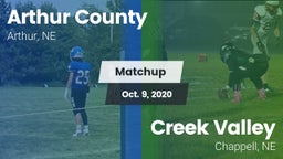 Matchup: Arthur County vs. Creek Valley  2020