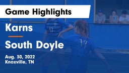 Karns  vs South Doyle Game Highlights - Aug. 30, 2022