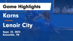 Karns  vs Lenoir City  Game Highlights - Sept. 22, 2022