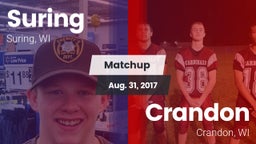 Matchup: Suring vs. Crandon  2017