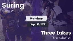 Matchup: Suring vs. Three Lakes  2017