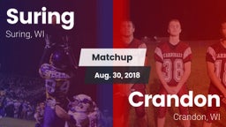 Matchup: Suring vs. Crandon  2018