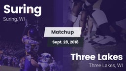 Matchup: Suring vs. Three Lakes  2018
