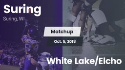 Matchup: Suring vs. White Lake/Elcho 2018