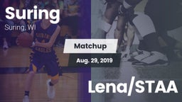 Matchup: Suring vs. Lena/STAA 2019