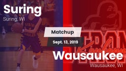 Matchup: Suring vs. Wausaukee  2019