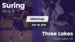 Matchup: Suring vs. Three Lakes  2019