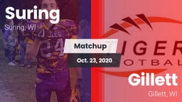 Matchup: Suring vs. Gillett  2020