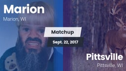 Matchup: Marion vs. Pittsville  2017