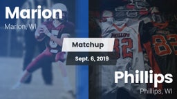 Matchup: Marion vs. Phillips  2019