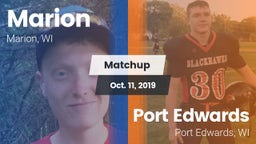 Matchup: Marion vs. Port Edwards  2019