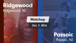 Matchup: Ridgewood vs. Passaic  2016