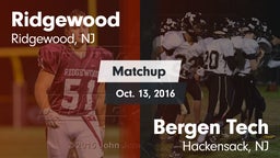 Matchup: Ridgewood vs. Bergen Tech  2016
