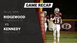Recap: Ridgewood  vs. Kennedy  2016