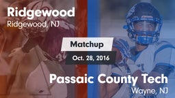 Matchup: Ridgewood vs. Passaic County Tech  2016
