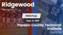 Matchup: Ridgewood vs. Passaic County Technical Institute 2018