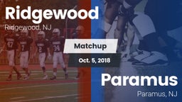 Matchup: Ridgewood vs. Paramus  2018