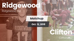 Matchup: Ridgewood vs. Clifton  2018