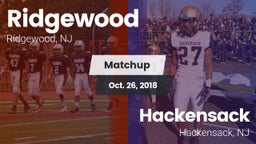 Matchup: Ridgewood vs. Hackensack  2018