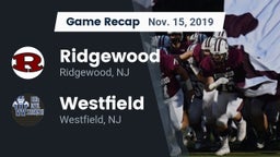 Recap: Ridgewood  vs. Westfield  2019