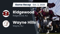 Recap: Ridgewood  vs. Wayne Hills  2020