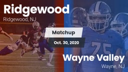 Matchup: Ridgewood vs. Wayne Valley  2020