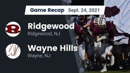 Recap: Ridgewood  vs. Wayne Hills  2021