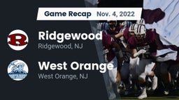 Recap: Ridgewood  vs. West Orange  2022