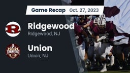 Recap: Ridgewood  vs. Union  2023