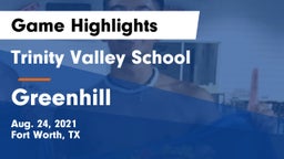Trinity Valley School vs Greenhill Game Highlights - Aug. 24, 2021