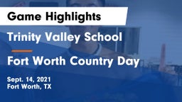 Trinity Valley School vs Fort Worth Country Day Game Highlights - Sept. 14, 2021