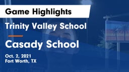 Trinity Valley School vs Casady School Game Highlights - Oct. 2, 2021