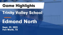 Trinity Valley School vs Edmond North Game Highlights - Sept. 22, 2023