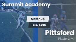 Matchup: Summit Academy vs. Pittsford  2017