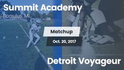 Matchup: Summit Academy vs. Detroit Voyageur 2017
