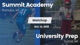 Matchup: Summit Academy vs. University Prep  2018