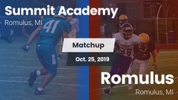 Matchup: Summit Academy vs. Romulus  2019