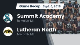 Recap: Summit Academy  vs. Lutheran North  2019