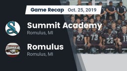 Recap: Summit Academy  vs. Romulus  2019