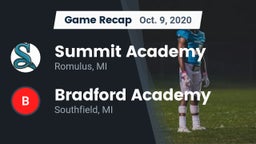 Recap: Summit Academy  vs. Bradford Academy  2020