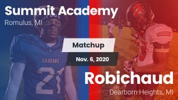 Matchup: Summit Academy vs. Robichaud  2020